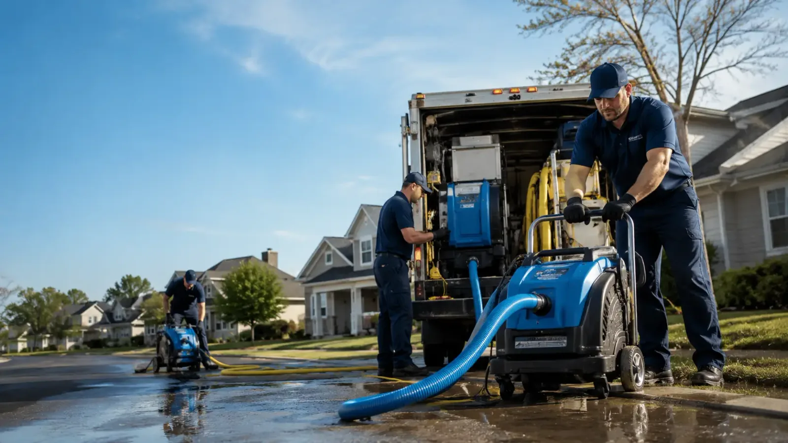 Flood Damage Cleanup in Wellston, OK